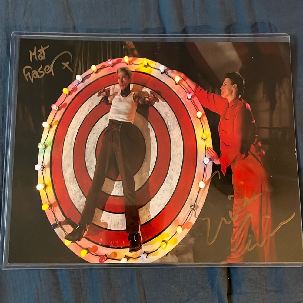 Mat Fraser x Erika Ervin AHS: Freak Show Dual Signed 8x10